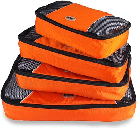 Amazon packing cubes - The Quintessential Packing Starter Kit – Each bag size in this set was tested, designed, and selected to create the perfect packing cube kit for up to a 14-day vacation. The included laundry bag helps you separate soil clothing from the rest of your clean clothes which is particularly useful when traveling to multiple locations.